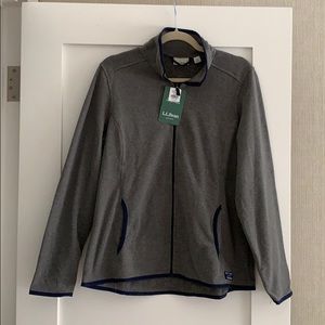 LL Bean Front Zip Fleece